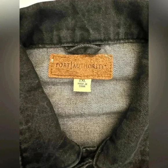 Porth Authority Men’s Vintage Jean Jacket Size-2XL - Picture 9 of 11